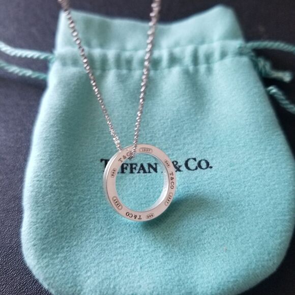 Tiffany & Co. Circle 1837 Necklace - Picture 2 of 12